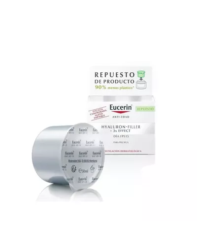 Eucerin Hyaluron Filler Día Piel Seca SPF15 Refill 50ml