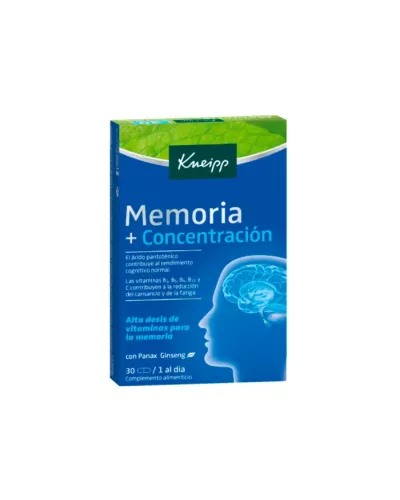 Kneipp Mémoire Concentration 30 Caps