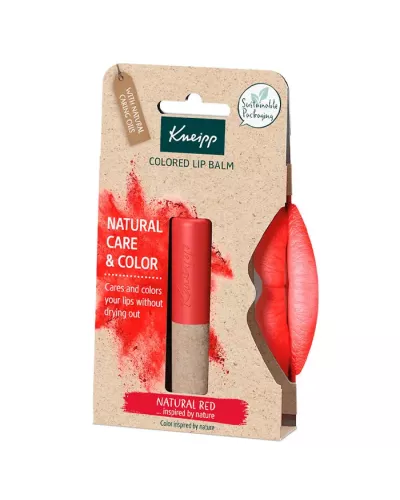 Kneipp Colored Lip Balm Natural Red 3,5g