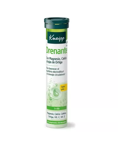 Kneipp Drenante Pineapple Effervescent Tablets 20 u
