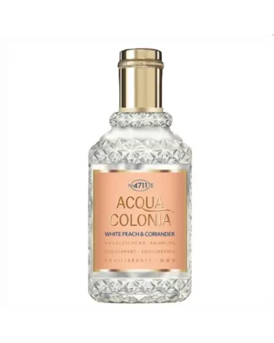 4711 Acqua Colonia White Peach & Coriander Eau De Cologne Spray 50ml