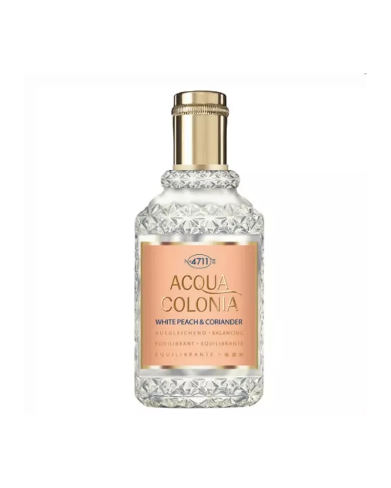 4711 Acqua Colonia White Peach & Coriander Eau De Cologne Vaporisateur 50ml
