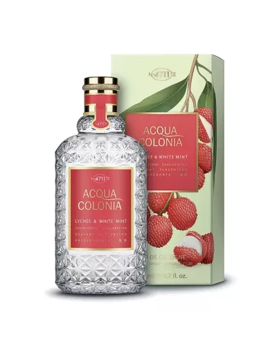 4711 Lychee y White Mint Eau De Cologne 100ml Spray