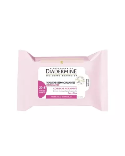 Diadermine Hydrating Makeup Remover Wipes 25 Units