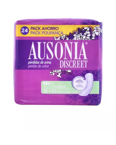 Ausonia Discreet Normal Serviettes Hygiéniques 24 Unités
