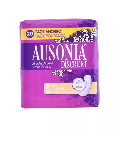 Ausonia Discreet Extra erviettes Hygiéniques 20 Unités
