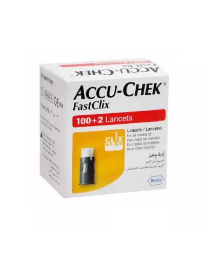 Accu-Chek Fastclix Lancettes 102U