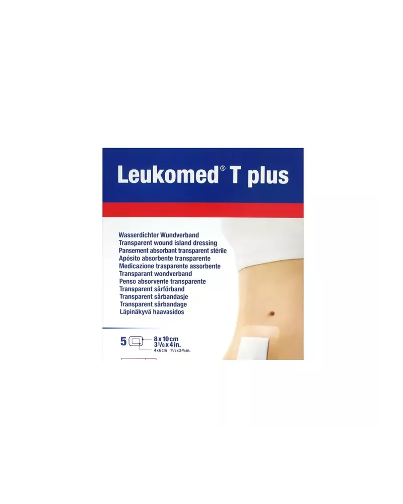 Bsn Medical Leukomed T Plus Tape 8cm X 10cm 5 Uds
