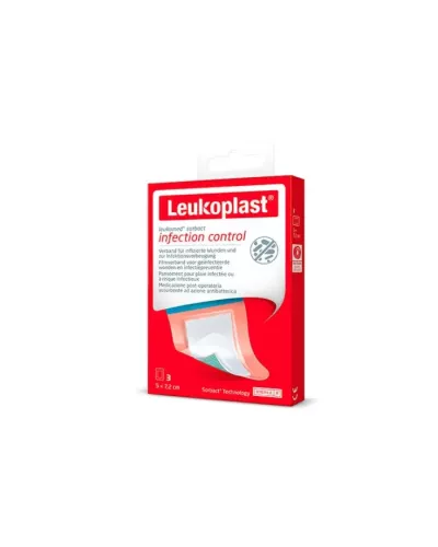 Leukomed Sorbact Dressing 5x7,2cm 3 Units