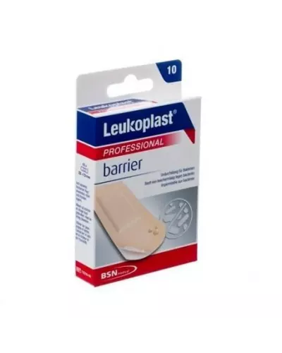 Leukoplast Barrier Apósito Adhesivo Impermeable 75x22 Mm 10 Unidades Bsn Medical
