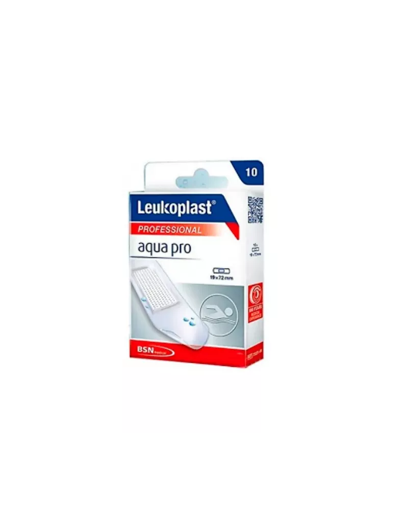 Leukoplast Aquapro Transparent Plaster 19x72mm 10U