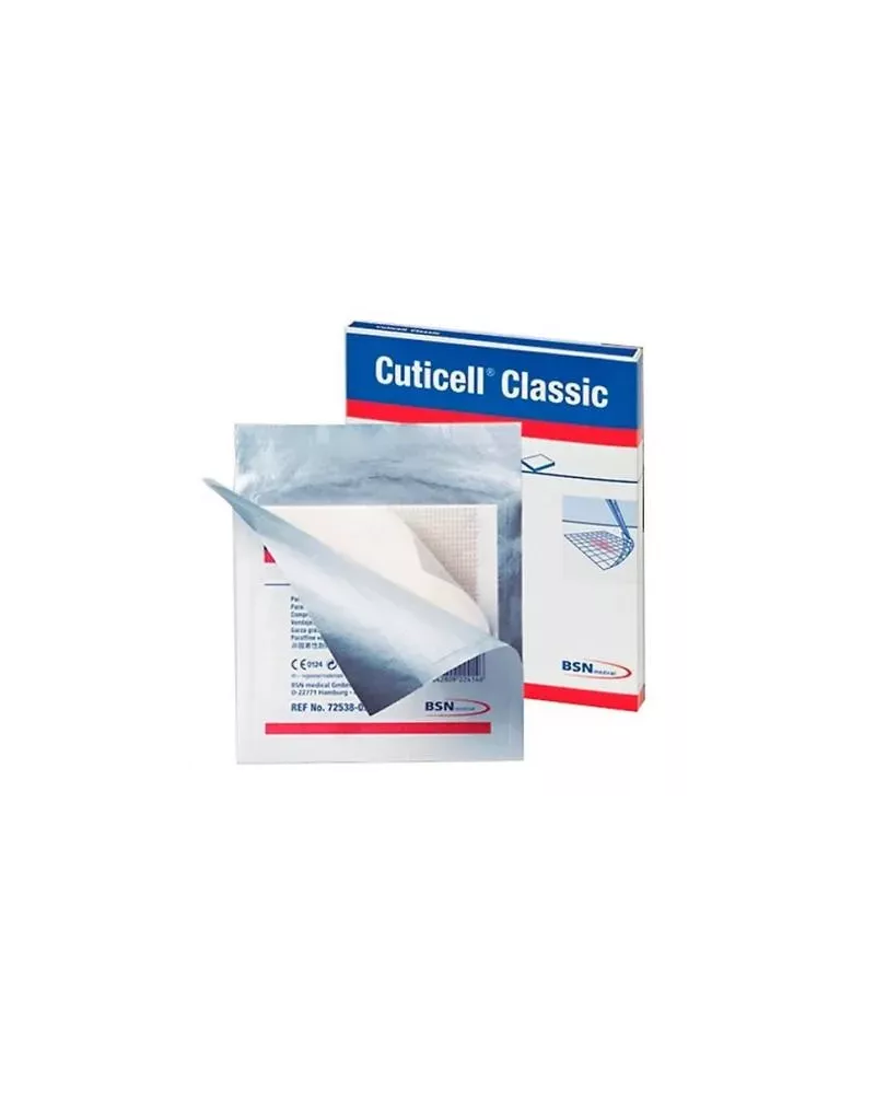 Leukoplast Cuticel Classic Gasa Parafinada 10x10 Cm 5 Unidades Bsn Medical