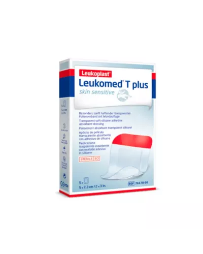 Leukomed T Plus Skin Sensitive 5x7.2cm 5U