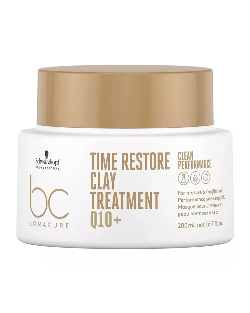 Schwarzkopf Bc Time Restore Q10 Clay Treatment 200ml