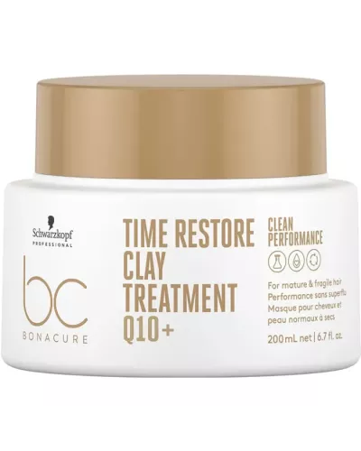 Schwarzkopf Bc Time Restore Q10 Clay Treatment 200ml