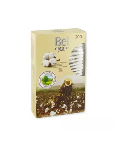 Bel Nature Bâtonnets En Cotton 200 Unités