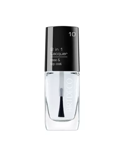 Artdeco 2 In 1 Lacquer Base y Top Coat 10ml
