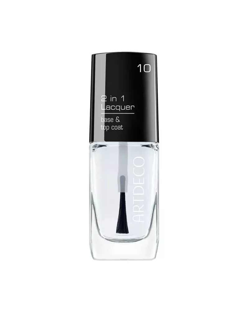 Artdeco 2 In 1 Lacquer Base y Top Coat 10ml