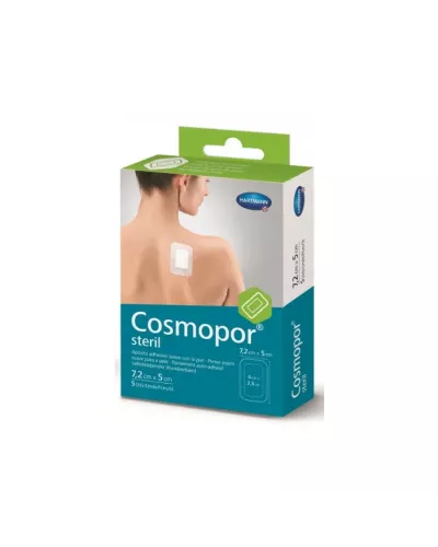 Hartmann Cosmopor Steril 7.2x5cm 5 Unités
