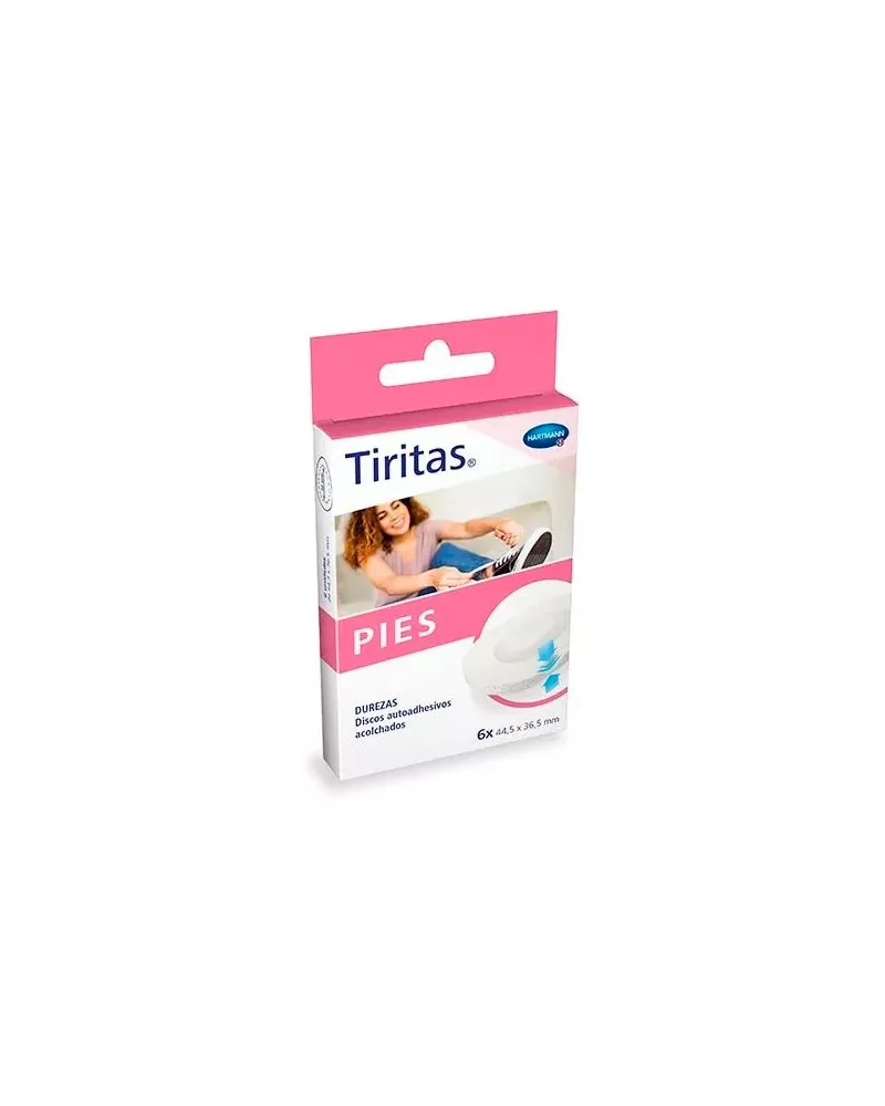 Hartmann Tiritas Piez Durezas 6 Unités