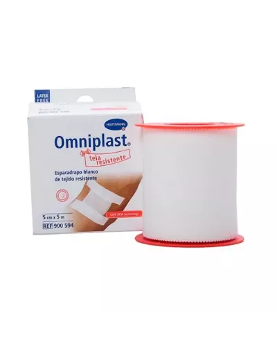 Hartmann Omniplast Sparadrap Blanc 5cmx5m