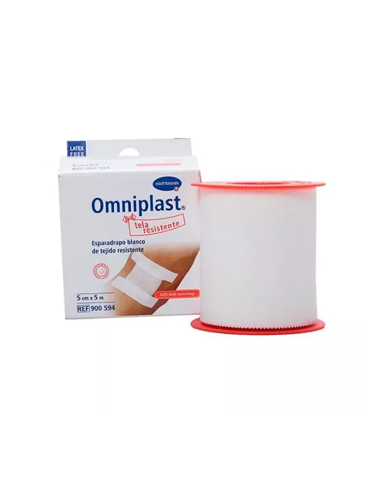 Hartmann Omniplast Esparadrapo Blanco Textil 5cmx5m