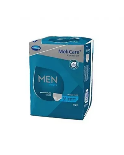 Hartmann Premium Pants Men 5 Gotas Pañal Masculino Talla L 7 Unidades Molicare