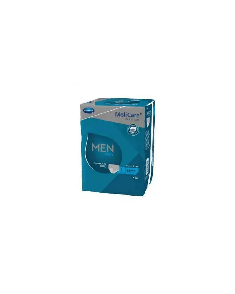 Hartmann Premium Men Pants 7 Gotas Pañal Masculino Talla L 7 Unidades Molicare