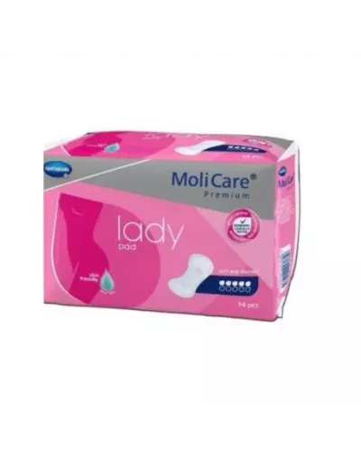 Hartmann Premium Lady 5 Gotas Compresas Femeninas 14 Unidades Molicare