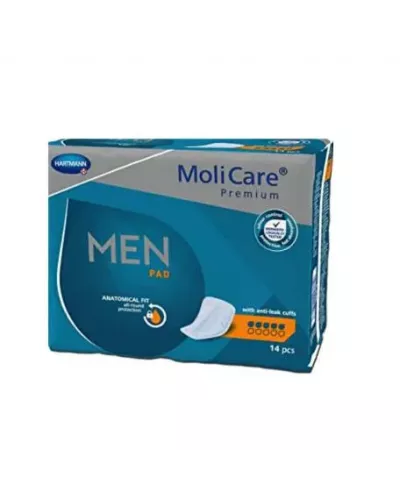 Hartmann Premium Men Pad 5 Gotas Protector Masculino 14 Unidades Molicare