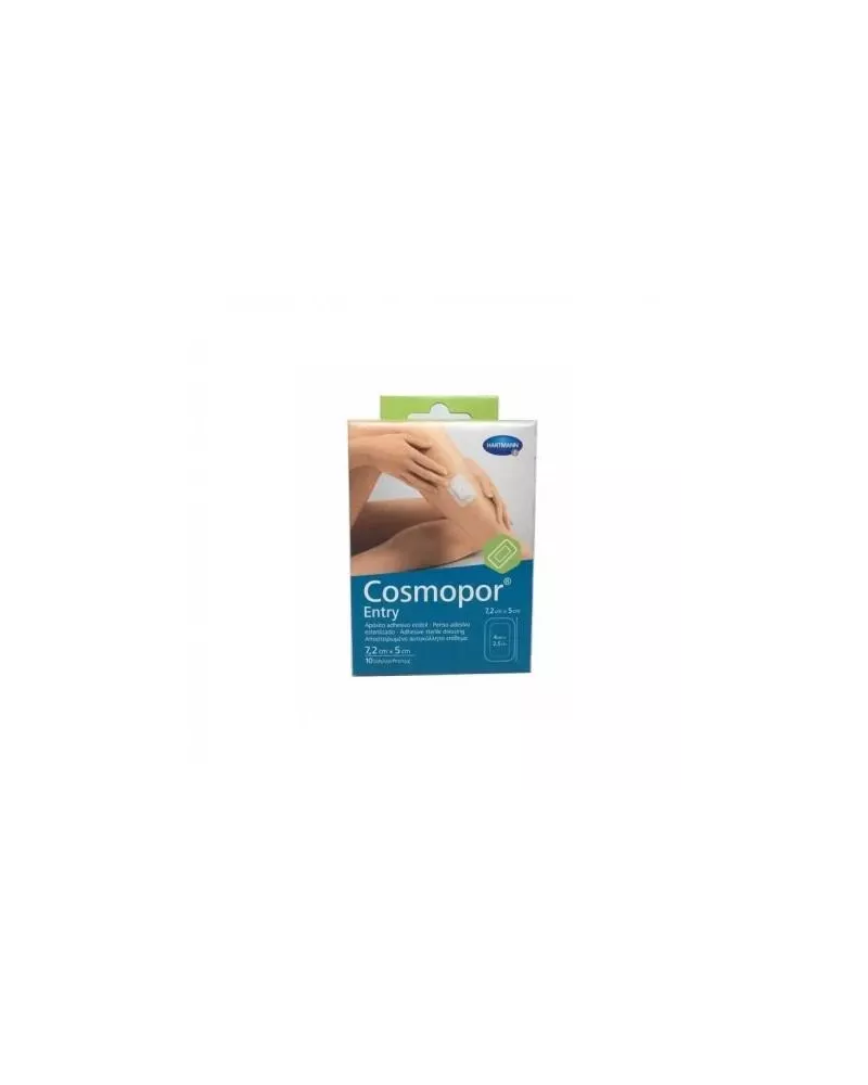Cosmopor Entry Adhesive Dressing 7.2 X 5 Cm Hartmann
