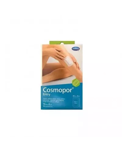 Cosmopor Entry Autocollant Adhésif 10X6cm 10 Unités