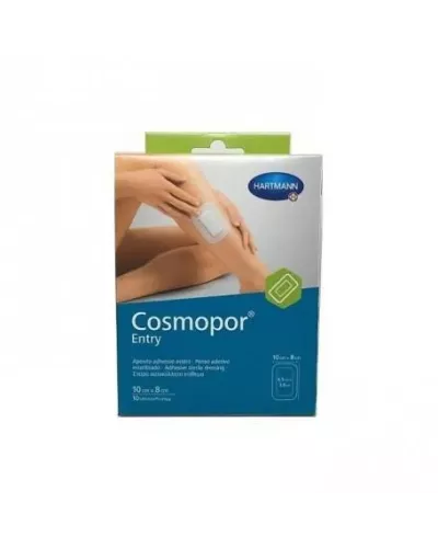 Cosmopor Entry Apósito Adhesivo 10 X 8 Cm 10 Unidades Hartmann
