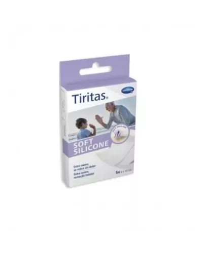 Tiritas Soft Silicone Apósitos Adhesivos 6 X 10 Cm 5 Unidades Hartmann