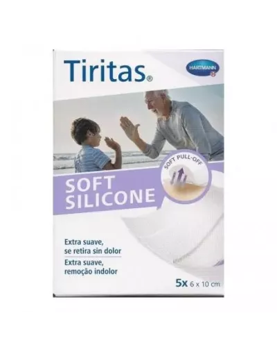 Soft Silicone Plasters 2 Sizes Dressings 8 Units Hartmann