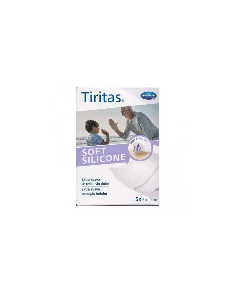 Soft Silicone Plasters 2 Sizes Dressings 8 Units Hartmann