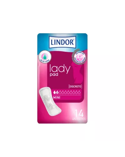 Hartmann Lindor Lady Pad Mini 2 Gotas 14U