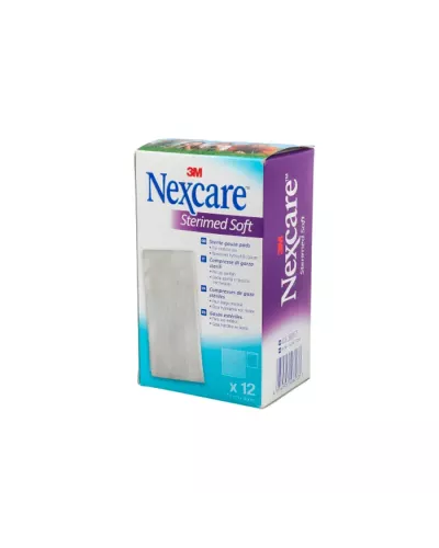 Nexcare Sterimed Soft Gasas 18x40cm 12U