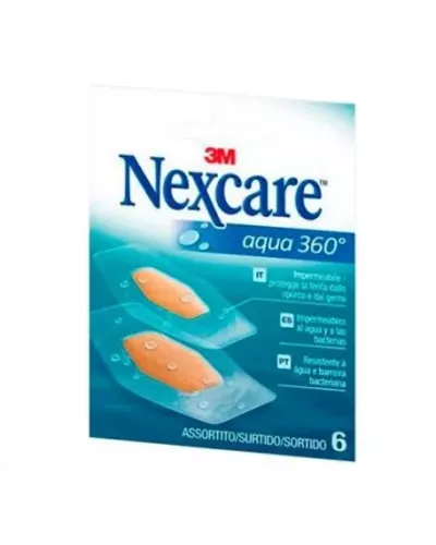 Nexcare Aqua 360 Surtidas 6 Apositos