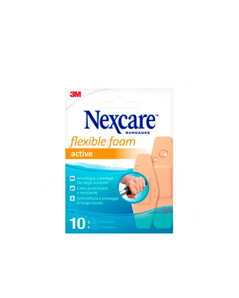 Nexcare Active Tiras Surtidas 10 Uds