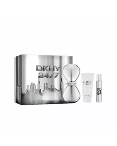 DKNY 24/7 Eau De Perfume Spray 100ml Coffret 3 Produits