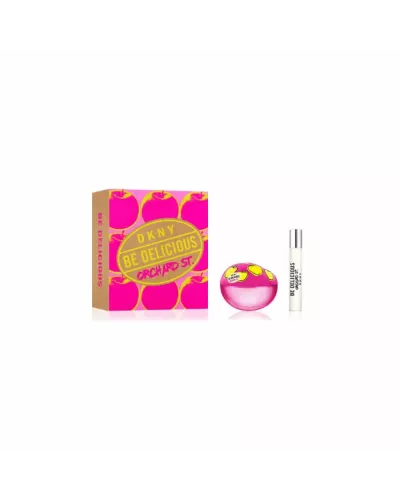 Dkny Be Delicious Orchad St. Eau De Parfum Vaporisateur 100ml Coffret 3 Produits