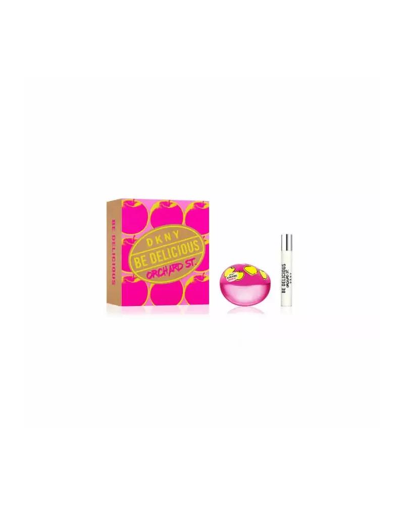 DKNY Be Delicious Orchard Street Eau de Parfum Spray 100ml Gift Set with 3 Products