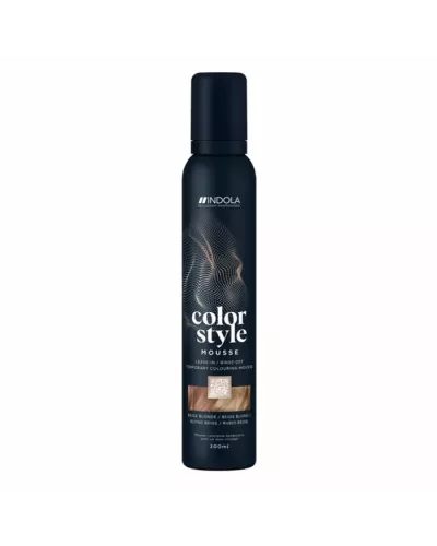 Indola Color Style Mousse Beige Blonde 200ml