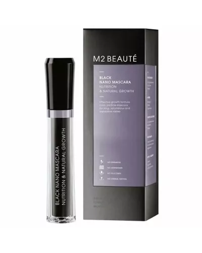 M2 Beauté Black Nano Mascara 6ml
