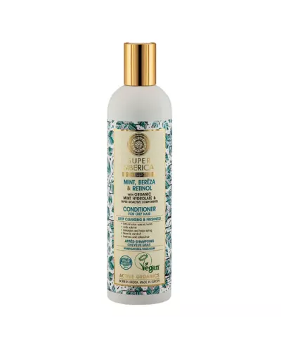 Natura Siberica Hair Conditioner Deep Cleansing And Freshness 400ml