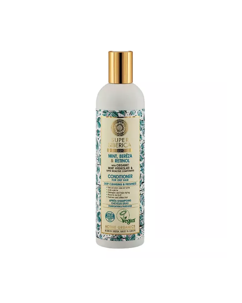 Natura Siberica Hair Conditioner Deep Cleansing And Freshness 400ml