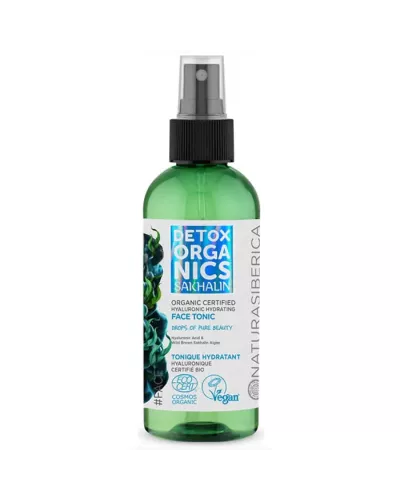 Natura Siberica Sakhalin Organic Certified Hyaluronic Hydrating Face Tonic Spray 170ml