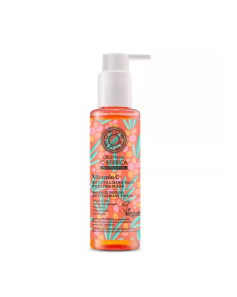 Natura Siberica Masque Peeling Revitalisant Visage 150ml