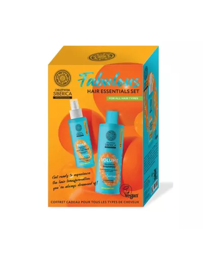 Natura Siberica Volume Repair Coffret Champu Todo Tipo De Cabello 200ml Acondicionador 200ml